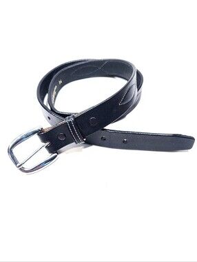 Tory English Bridle Leather Belt Black Men’s Size 34 Made in USA 2333 Western